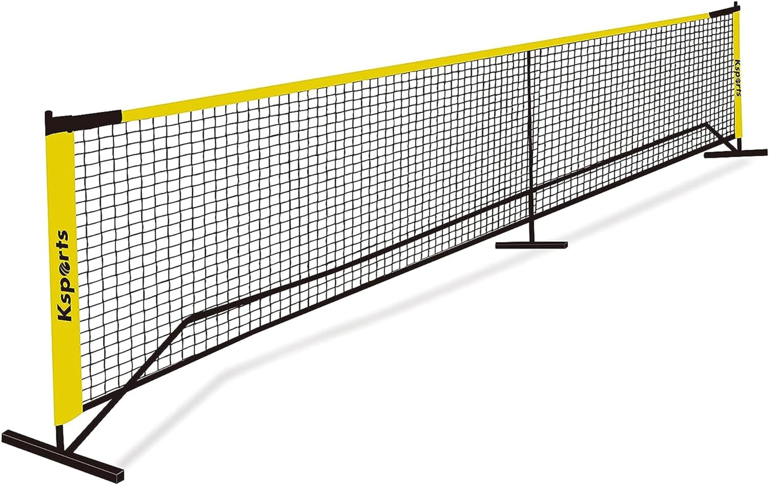 Ksports Regulation Size Pickleball Net 22 Feet Yellow (KSU9002)