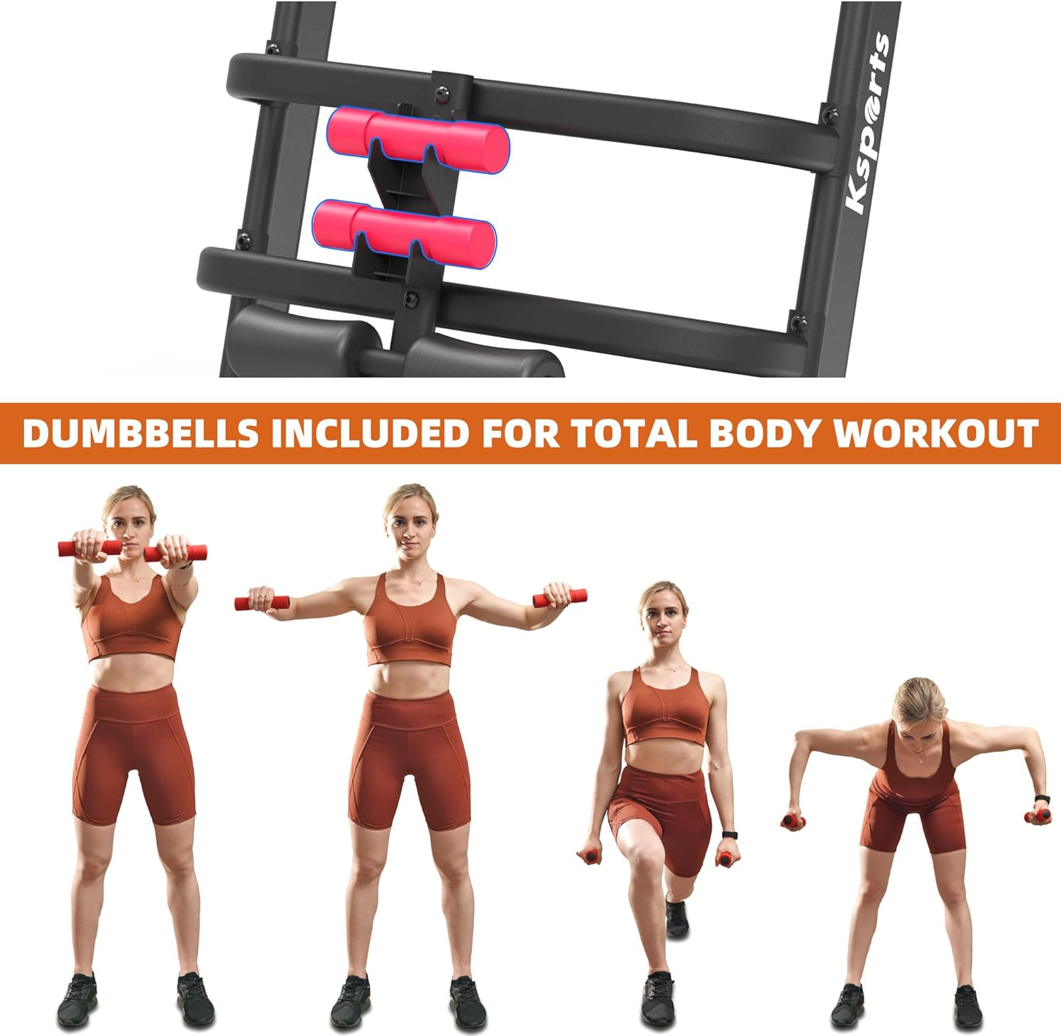 Ksports Multi-functional Treadmill Bundle (AEP1001)