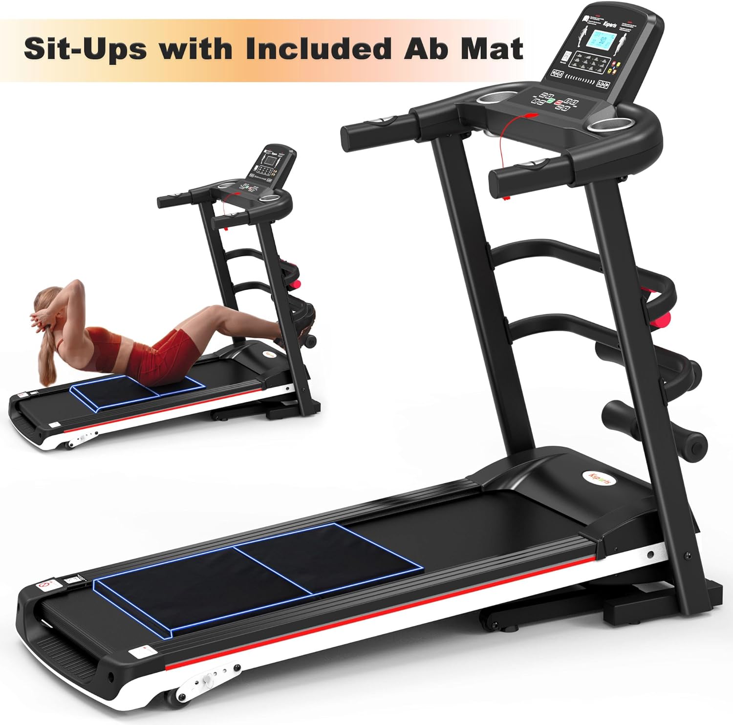 Ksports Multi-functional Treadmill Bundle (AEP1001)