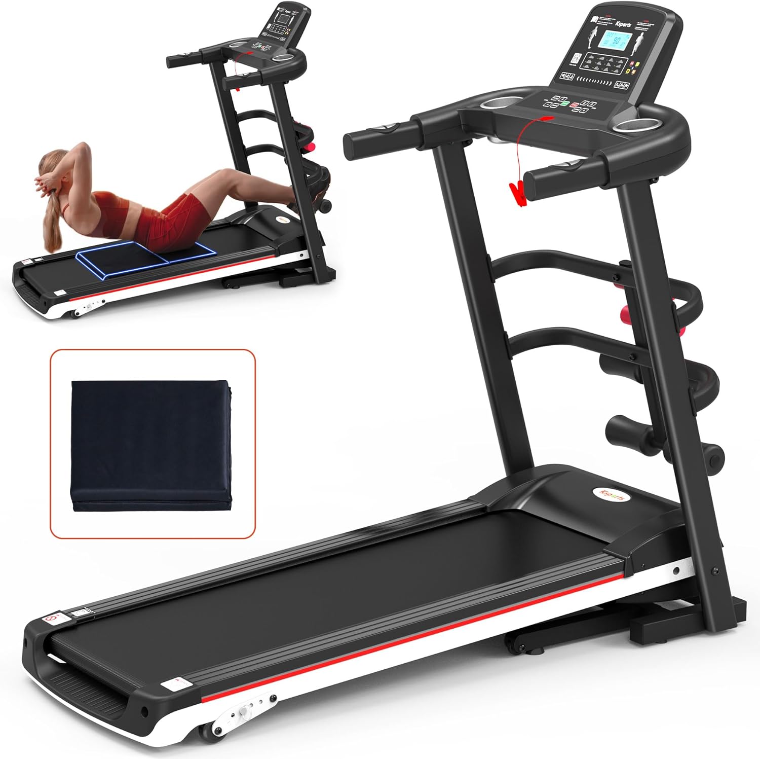 Ksports Multi-functional Treadmill Bundle (AEP1001)