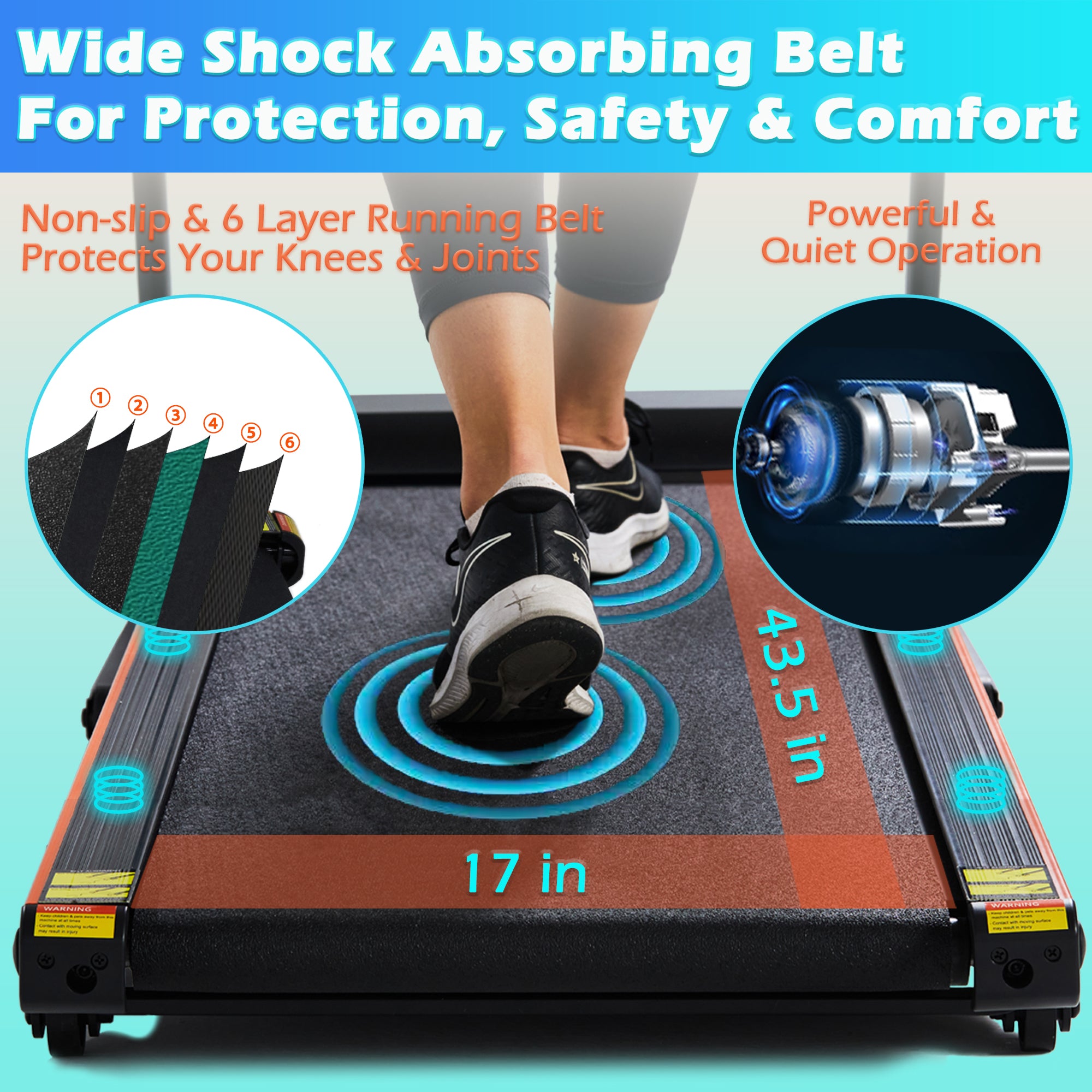 Ksport Multi-functional Treadmill Bundle (KSU5001)