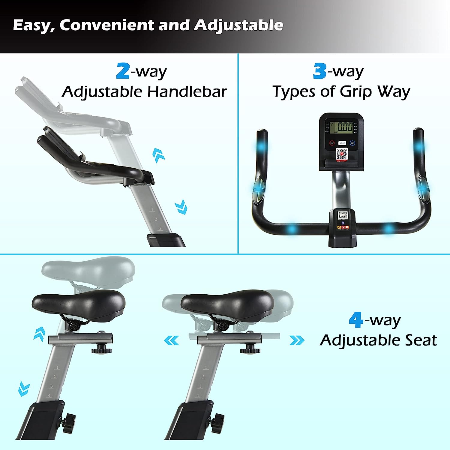 Ksports Exercise Bike Magnetic Resistance (KSU1102)
