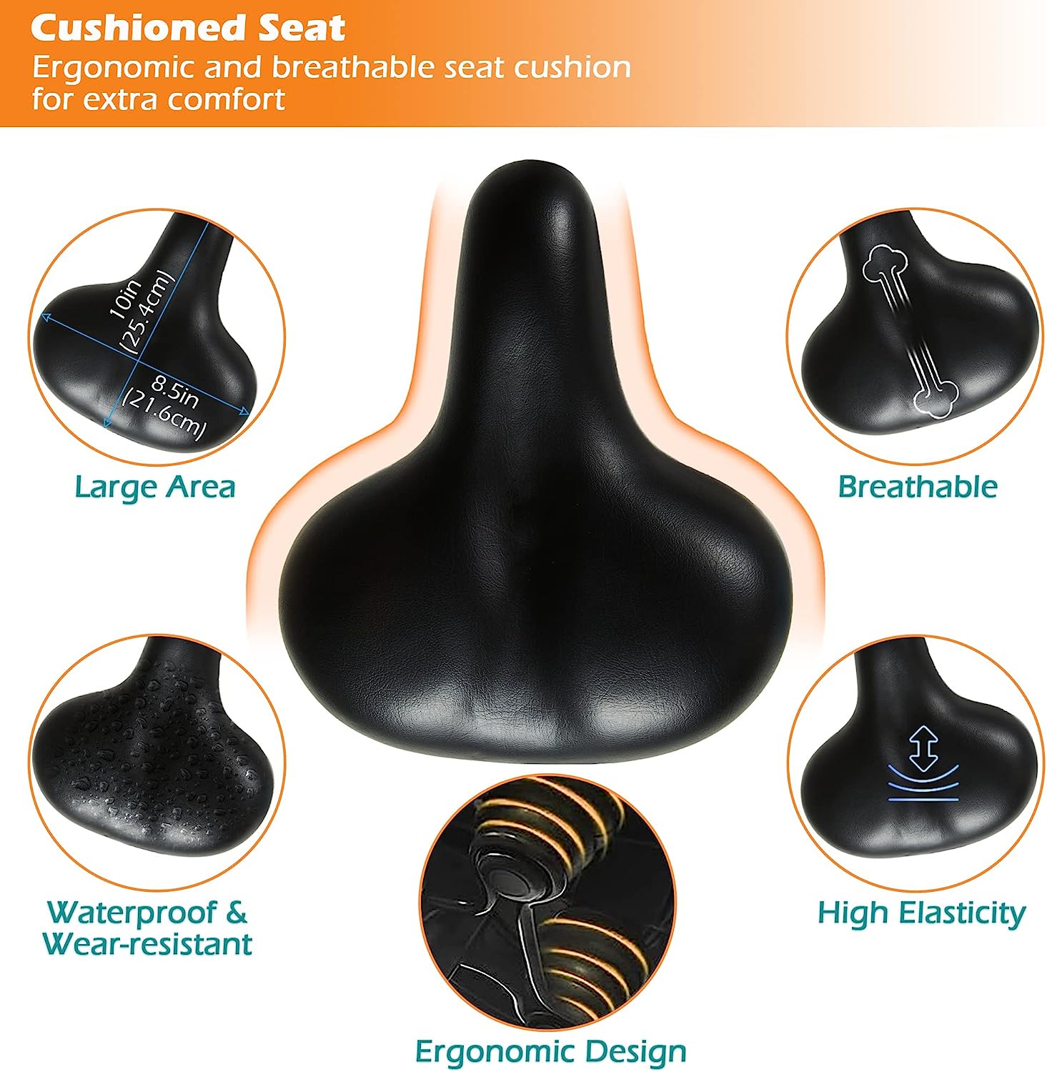 Ksports Exercise Bike Wool Felt Resistance (KSU1101)