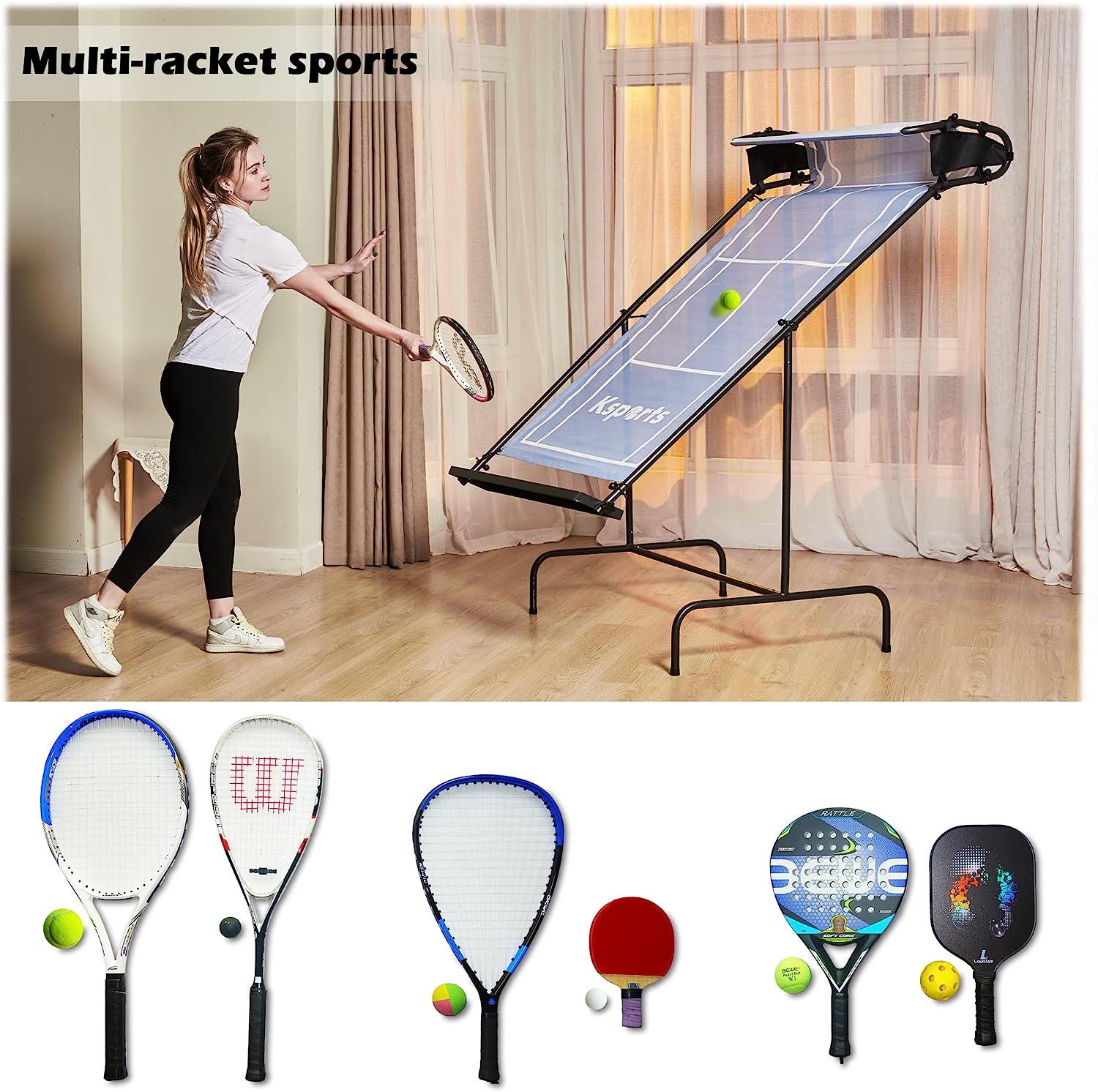 Ksports Tennis Rebounder Net Regular Blue (KSU9005)