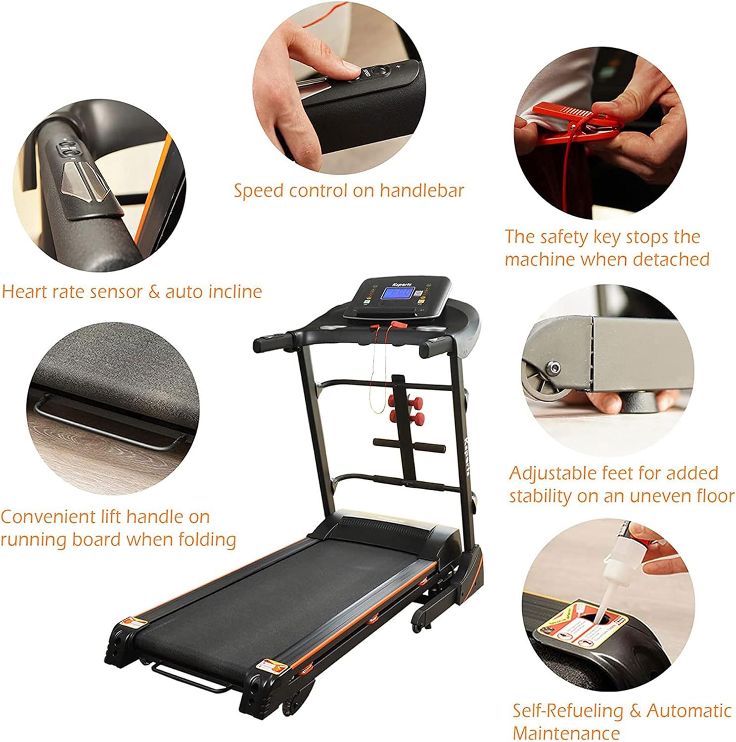 Ksports Multi-functional Treadmill Bundle (LJJ1001)
