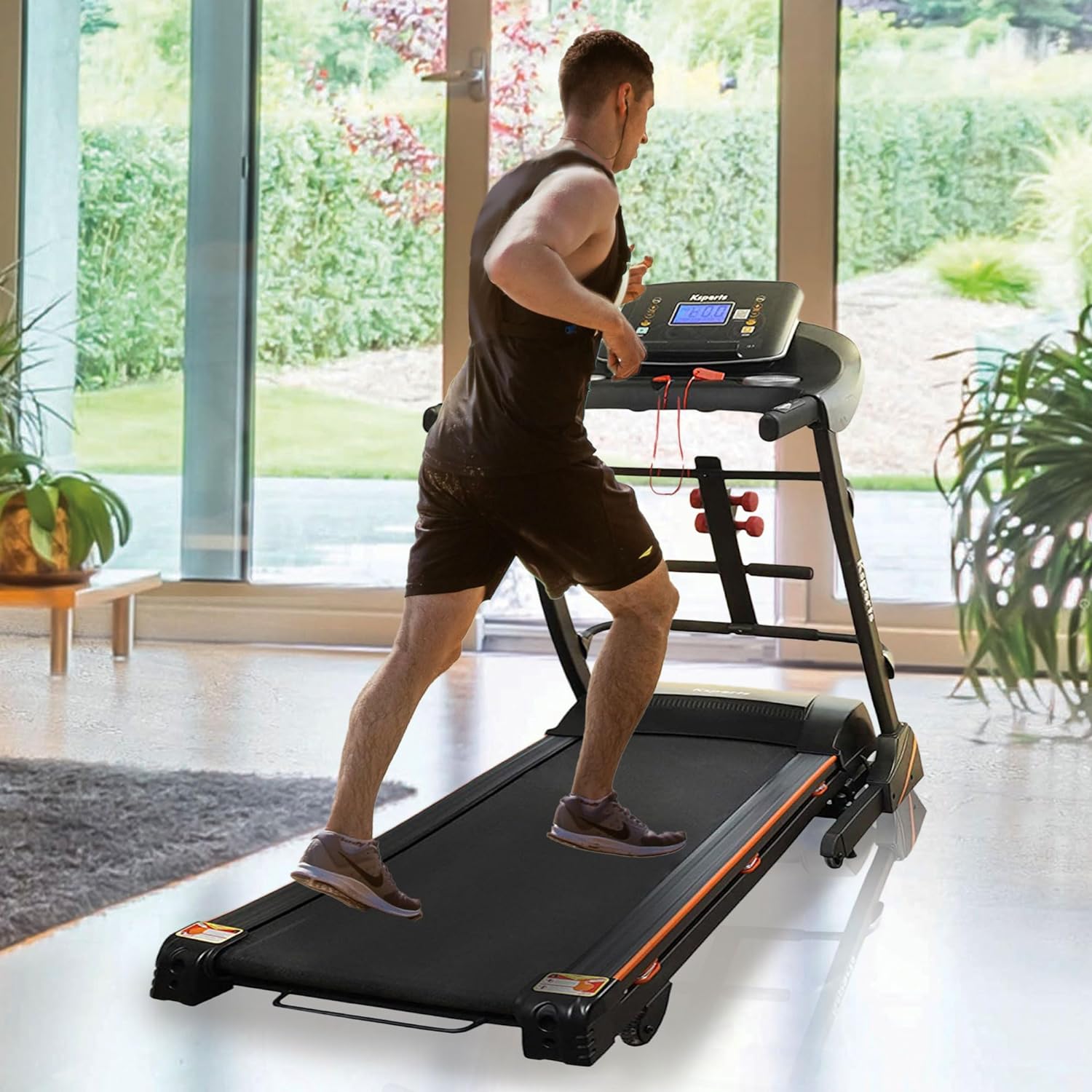Ksports Multi-functional Treadmill Bundle - Model LJJ1001  (2.5HP/Max: 308lbs)