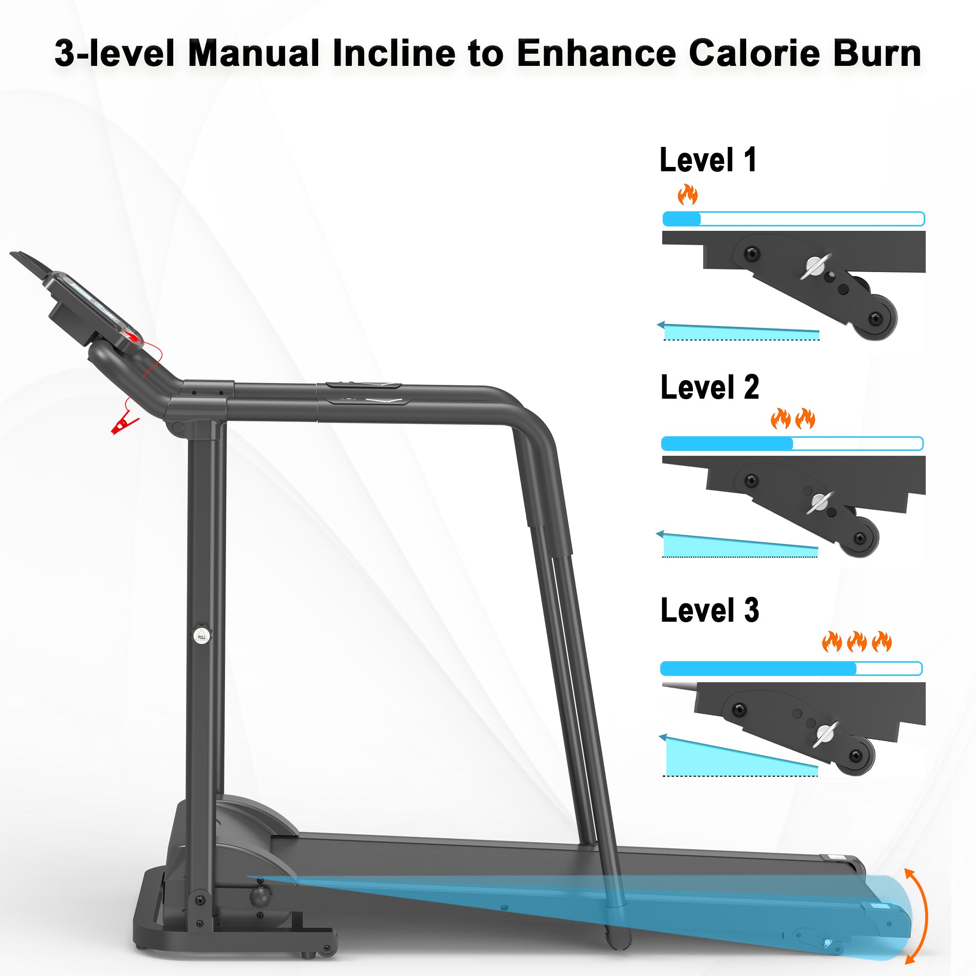 Ksports Advanced Rehab Walking Treadmill (KSU1002)