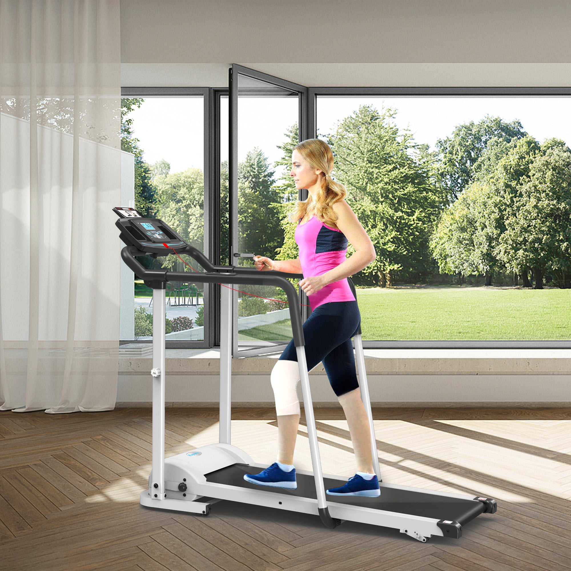 Ksports Advanced Rehab Walking Treadmill White (KSU1003)