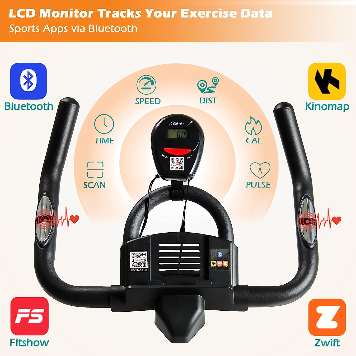 Ksports Exercise Bike Wool Felt Resistance (KSU1101)
