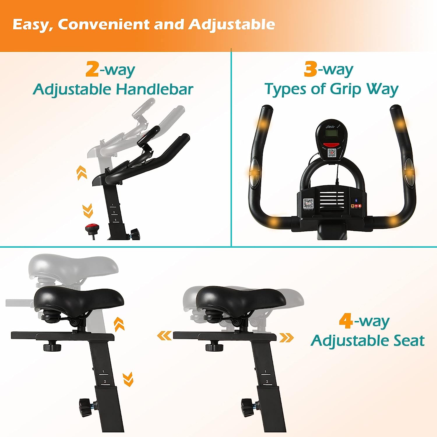 Ksports Exercise Bike Wool Felt Resistance (KSU1101)